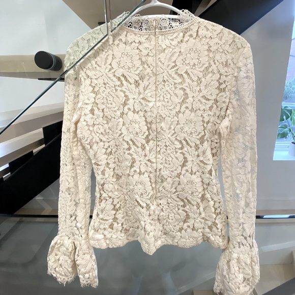 Dry Lake lace top with bell sleeves - Picture 2 of 3